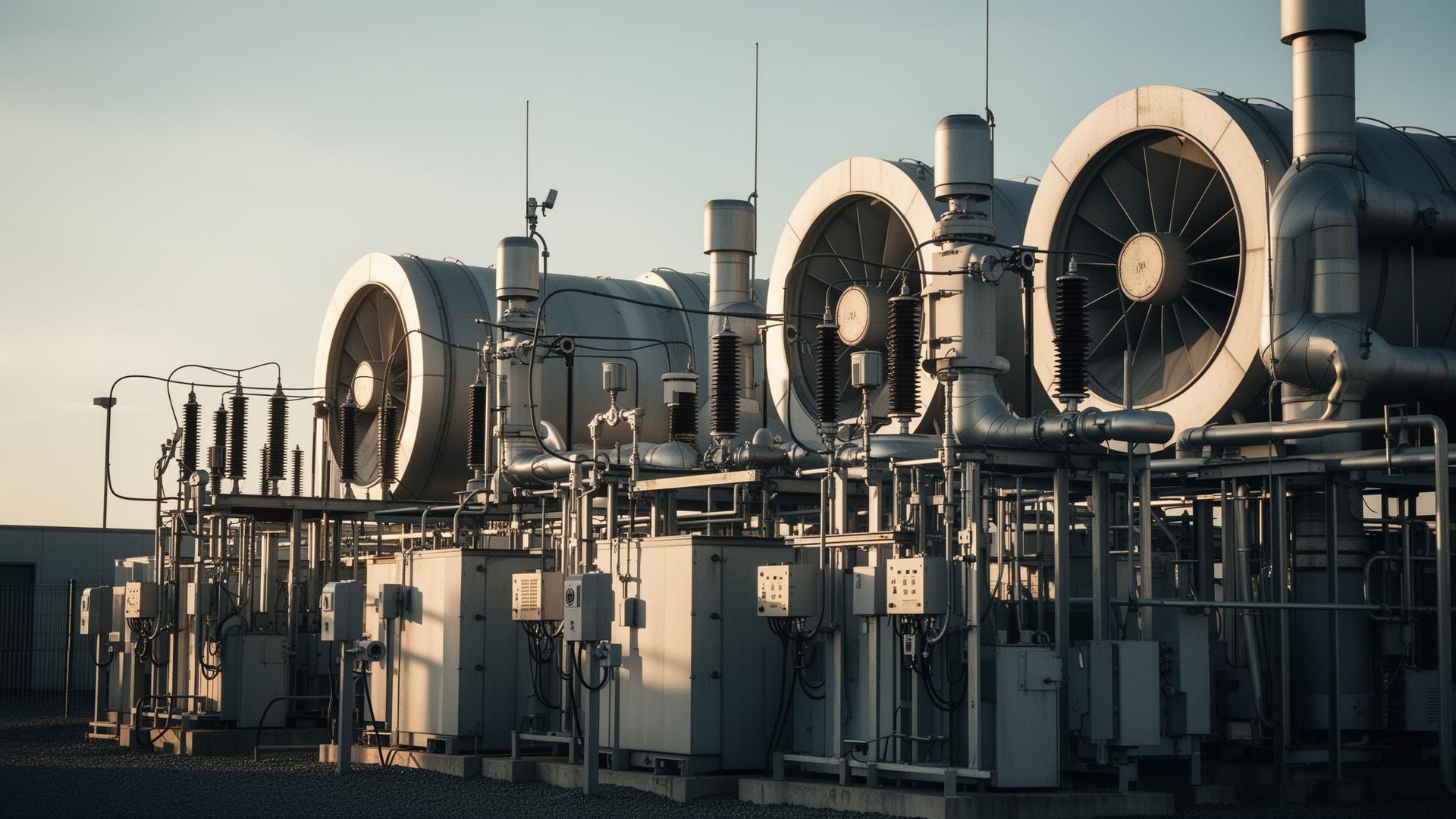 Infraestrutura de utilities com instrumentação e sensores